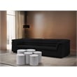 Meridian Furniture Dimple 6 Piece White Terrazzo Pattern Iron Metal Coffee Table