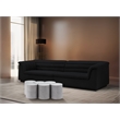 Meridian Furniture Dimple 6 Piece White Terrazzo Pattern Iron Metal Coffee Table