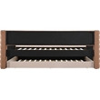 Meridian Furniture Beverly Cognac Vegan Leather Twin Daybed