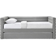 Meridian Furniture Beverly Grey Vegan Leather Twin Daybed