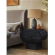 Meridian Furniture Harlow Black Night Stand