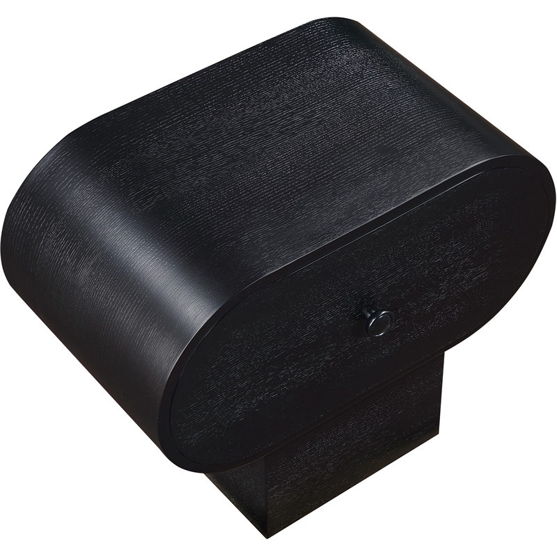 Meridian Furniture Harlow Black Night Stand