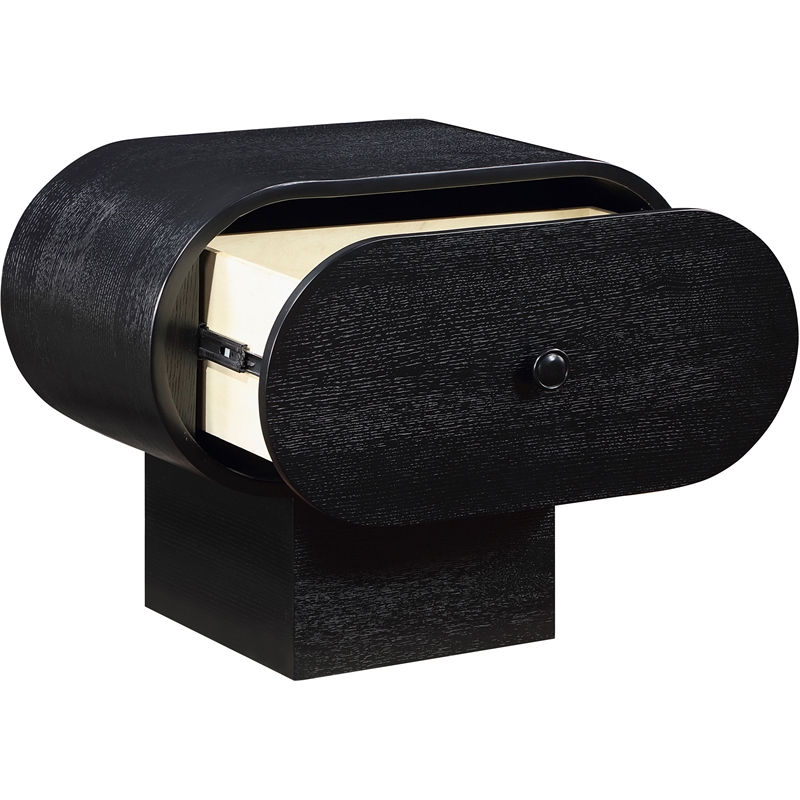 Meridian Furniture Harlow Black Night Stand