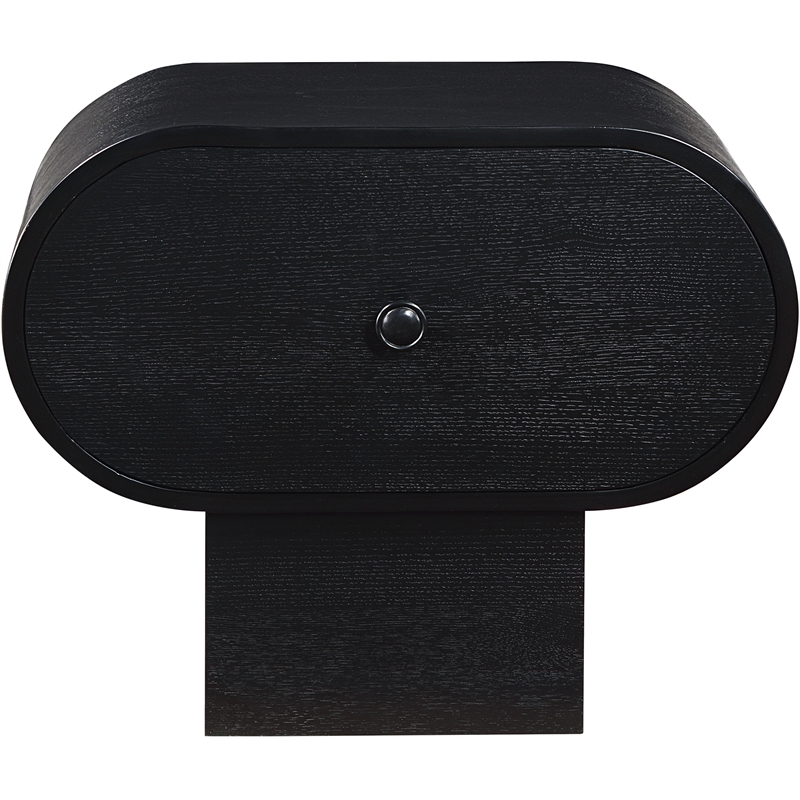 Meridian Furniture Harlow Black Night Stand
