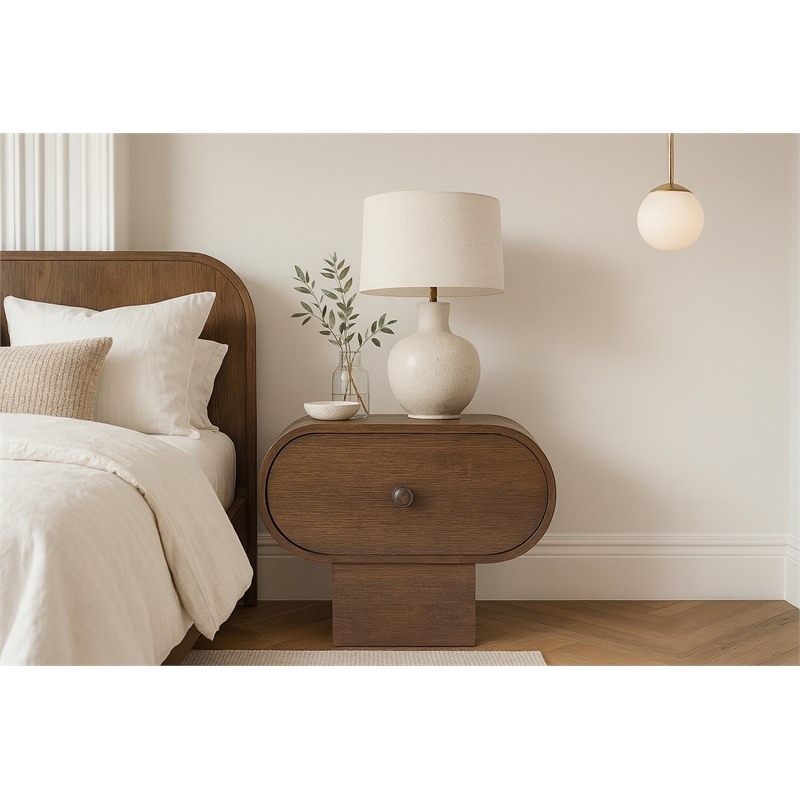 Meridian Furniture Harlow Brown Night Stand