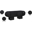 Meridian Furniture Harlow Black Sideboard/Buffet