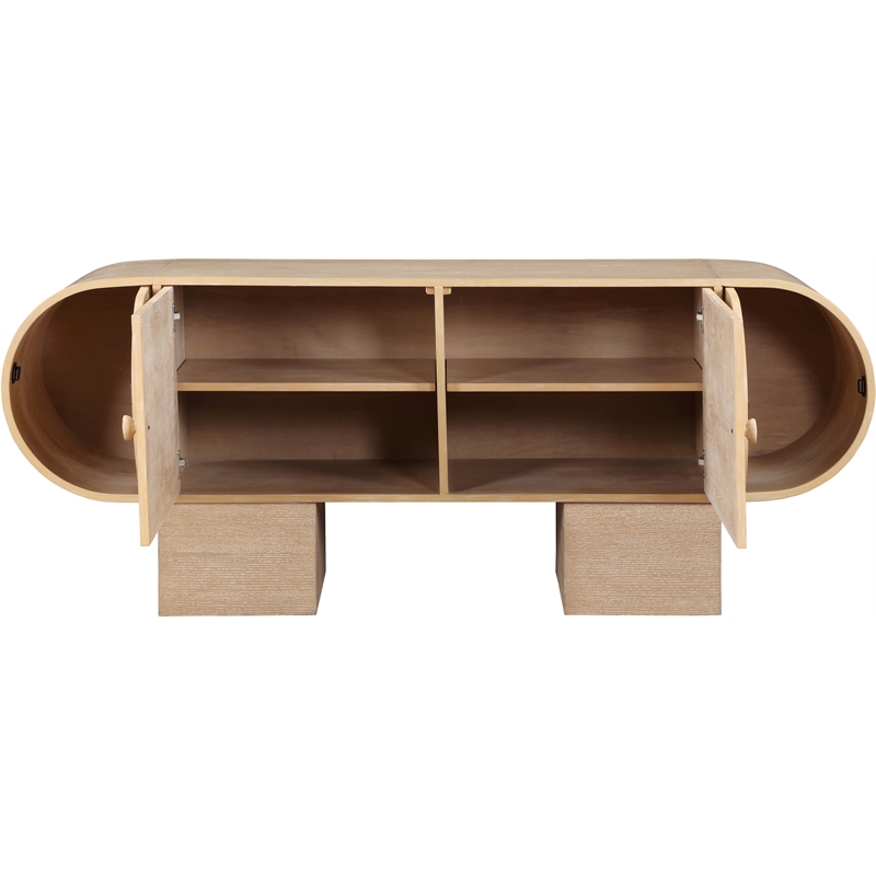 Meridian Furniture Harlow Natural Sideboard/Buffet