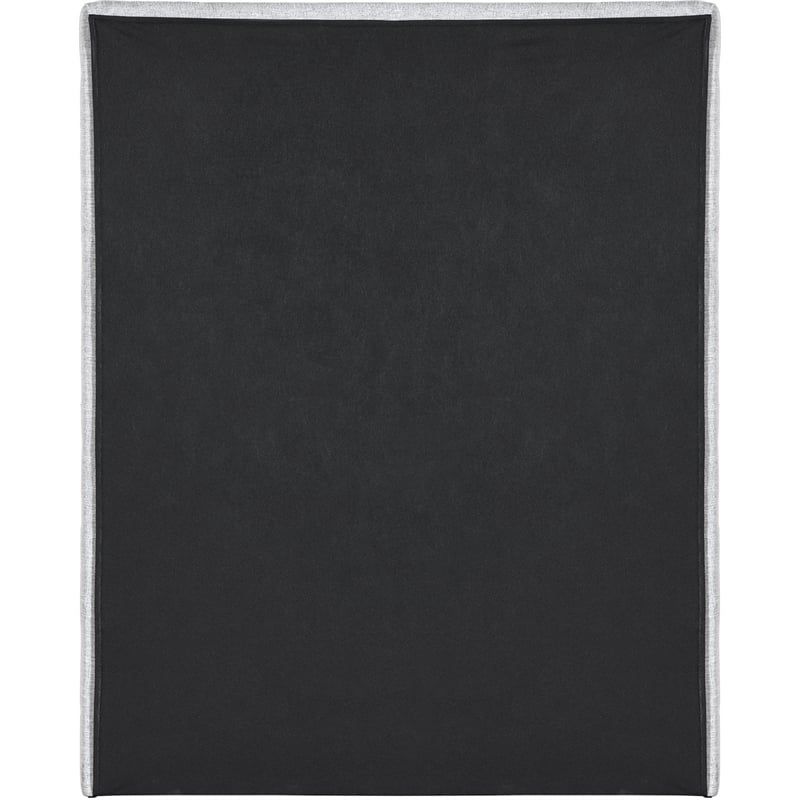 Meridian Furniture Maxwell Grey Linen Textured Fabric Twin Bed