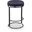 Meridian Furniture Madison Black Vegan Leather Counter Stool (Set of 2)