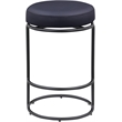 Meridian Furniture Madison Black Vegan Leather Counter Stool (Set of 2)