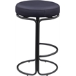 Meridian Furniture Madison Black Vegan Leather Counter Stool (Set of 2)