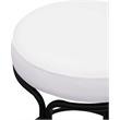 Meridian Furniture Madison Cream Vegan Leather Counter Stool (Set of 2)