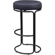 Meridian Furniture Madison Black Vegan Leather Bar Stool (Set of 2)