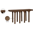Meridian Furniture Westfield Brown Console Table