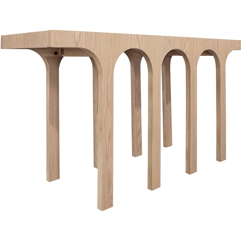Meridian Furniture Westfield Natural Console Table