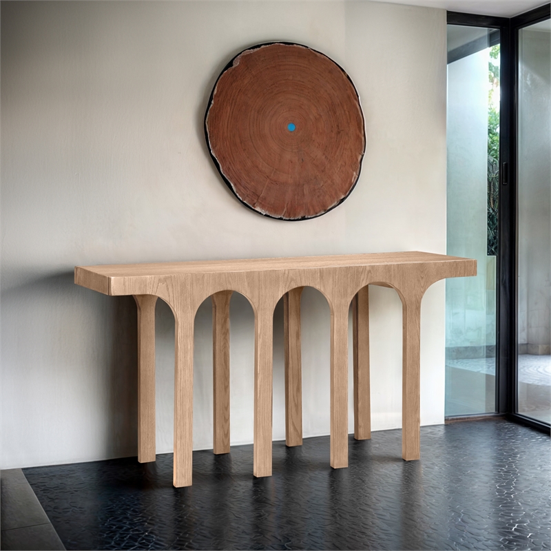 Meridian Furniture Westfield Natural Console Table
