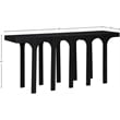 Meridian Furniture Westfield Black Console Table
