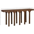 Meridian Furniture Westfield Brown Console Table