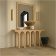 Meridian Furniture Westfield Natural Console Table