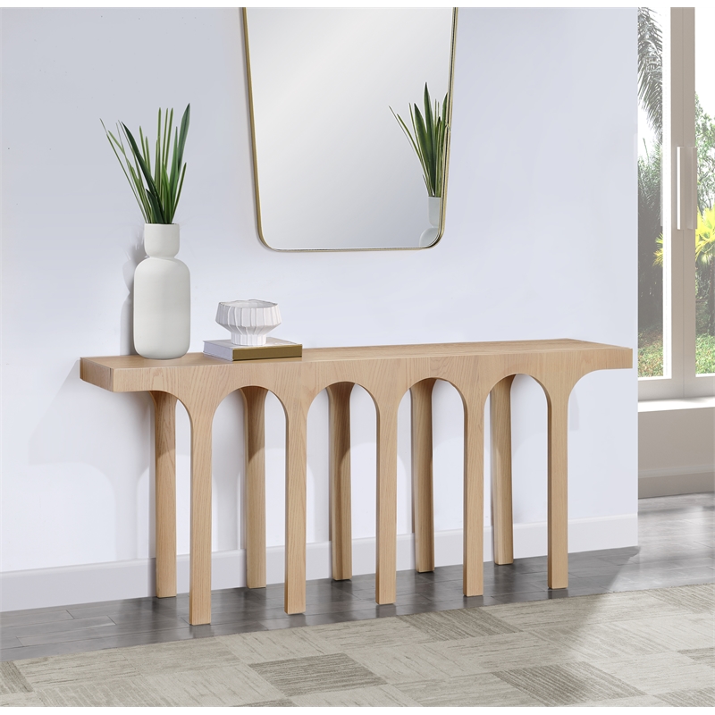 Meridian Furniture Westfield Natural Console Table