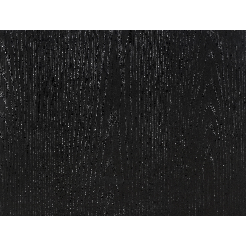 Meridian Furniture Kaya Black Chest with Vegan Leather Upholstered Handles