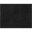 Meridian Furniture Kaya Black Chest with Vegan Leather Upholstered Handles