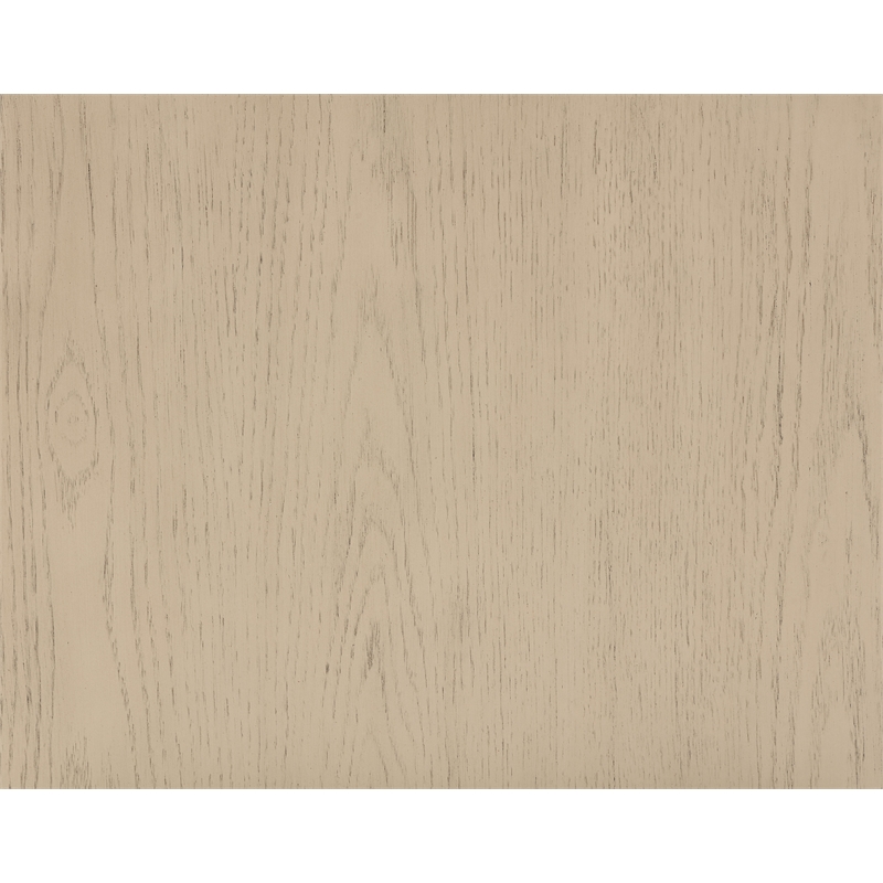 Meridian Furniture Kaya Natural Chest with vegan Leather Upholstered Handles