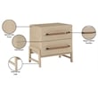 Meridian Furniture Kaya Natural Night Stand
