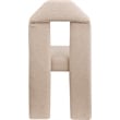 Meridian Furniture Bennett Beige Boucle Fabric Dining Chair (Set of 2)
