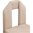 Meridian Furniture Bennett Beige Boucle Fabric Dining Chair (Set of 2)