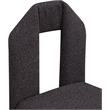 Meridian Furniture Bennett Brown Boucle Fabric Dining Chair (Set of 2)