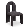 Meridian Furniture Bennett Brown Boucle Fabric Dining Chair (Set of 2)