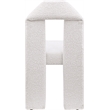 Meridian Furniture Bennett Cream Boucle Fabric Dining Chair (Set of 2)