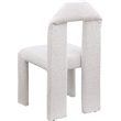 Meridian Furniture Bennett Cream Boucle Fabric Dining Chair (Set of 2)