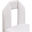 Meridian Furniture Bennett Cream Boucle Fabric Dining Chair (Set of 2)