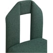 Meridian Furniture Bennett Green Boucle Fabric Dining Chair (Set of 2)