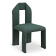 Meridian Furniture Bennett Green Boucle Fabric Dining Chair (Set of 2)
