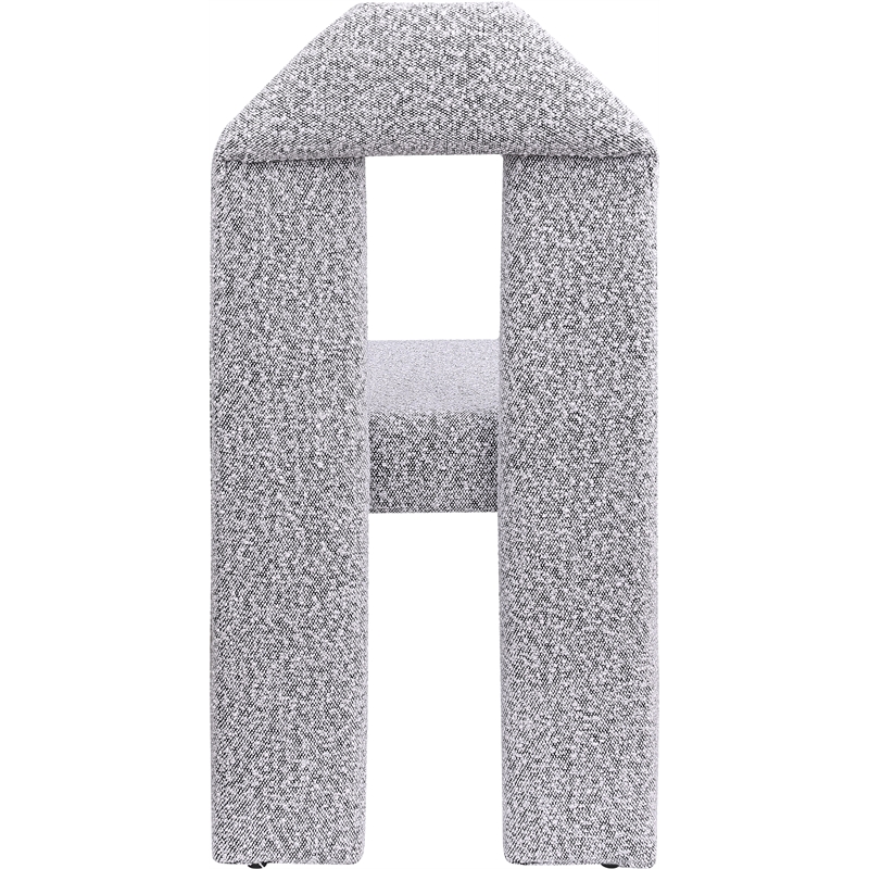 Meridian Furniture Bennett Grey Boucle Fabric Dining Chair (Set of 2)