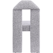 Meridian Furniture Bennett Grey Boucle Fabric Dining Chair (Set of 2)
