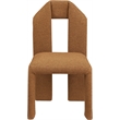 Meridian Furniture Bennett Saddle Boucle Fabric Dining Chair (Set of 2)