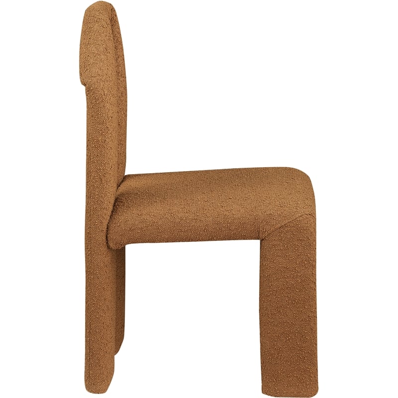 Meridian Furniture Bennett Saddle Boucle Fabric Dining Chair (Set of 2)