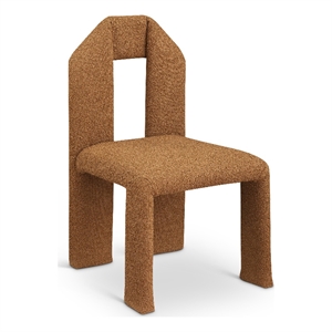 Meridian Furniture Bennett Saddle Boucle Fabric Dining Chair (Set of 2)