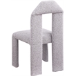 Meridian Furniture Bennett Taupe Boucle Fabric Dining Chair (Set of 2)