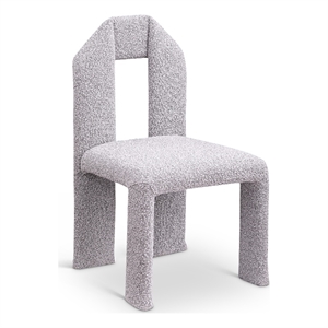 Meridian Furniture Bennett Taupe Boucle Fabric Dining Chair (Set of 2)