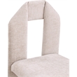 Meridian Furniture Bennett Beige Chenille Fabric Dining Chair (Set of 2)