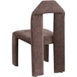 Meridian Furniture Bennett Brown Chenille Fabric Dining Chair (Set of 2)