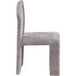 Meridian Furniture Bennett Grey Chenille Fabric Dining Chair (Set of 2)