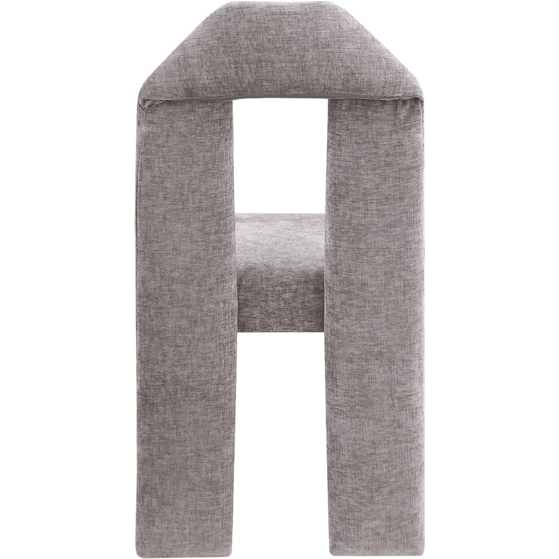 Meridian Furniture Bennett Grey Chenille Fabric Dining Chair (Set of 2)