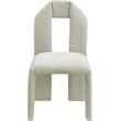 Meridian Furniture Bennett Mint Chenille Fabric Dining Chair (Set of 2)