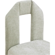 Meridian Furniture Bennett Mint Chenille Fabric Dining Chair (Set of 2)